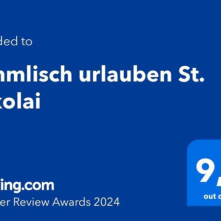 Himmlisch Urlauben St. Nikolai Apartman Sankt Nikolai im Sölktal Kültér fotó